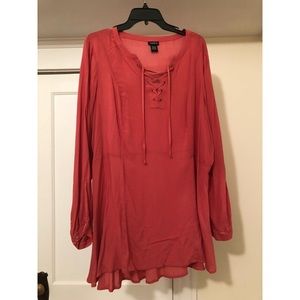 TORRID Dark Peach Shirt